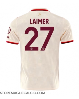 Bayern Munich Konrad Laimer #27 Maglia Gara Terza Repliche 2024-25 Maniche Corte
